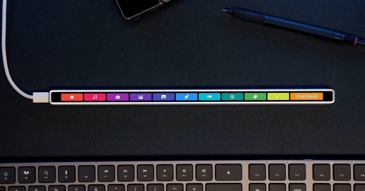 Standalone Flexbar looks to succeed where Apple's Touch Bar failed