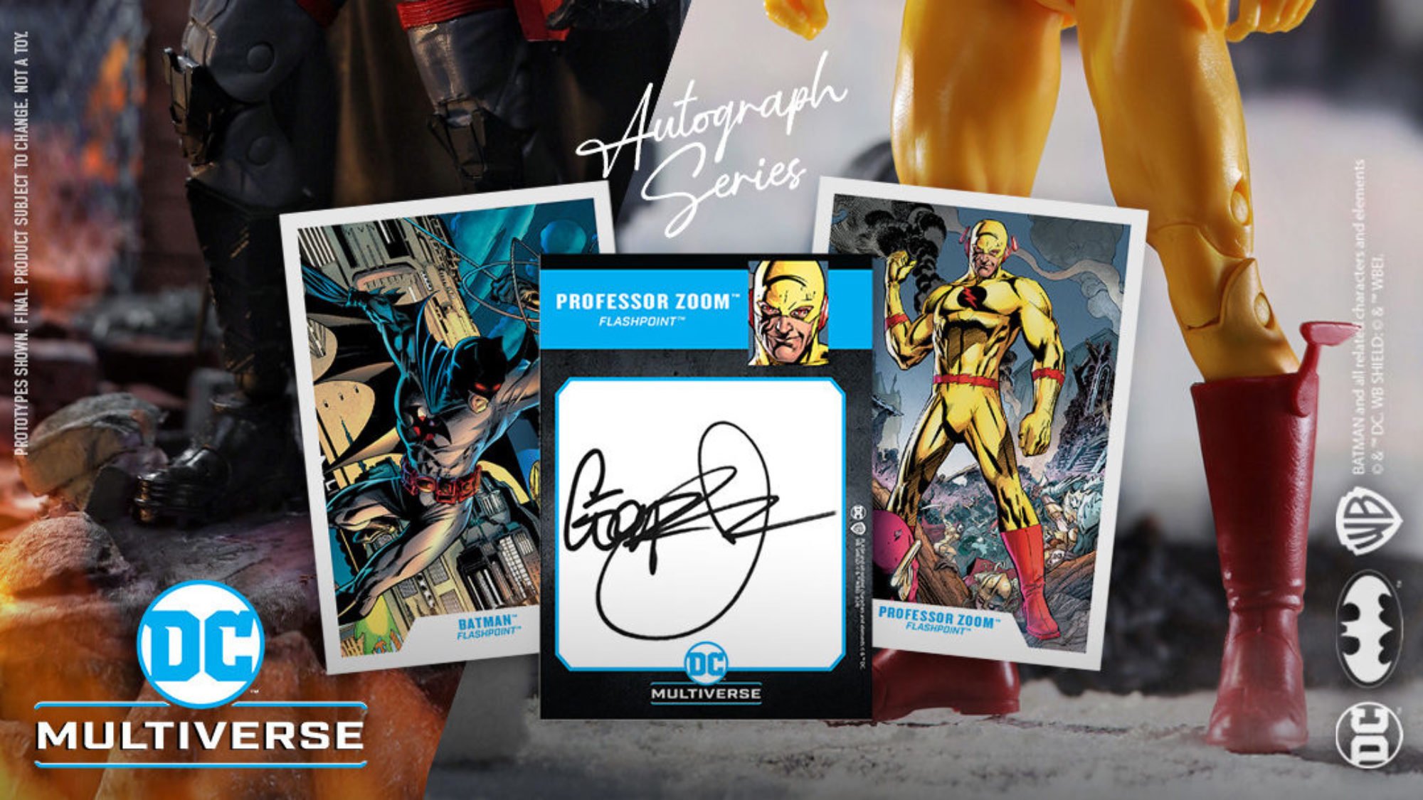 Exclusive Autographed McFarlane Toys DC Comics Flashpoint Set Debuts