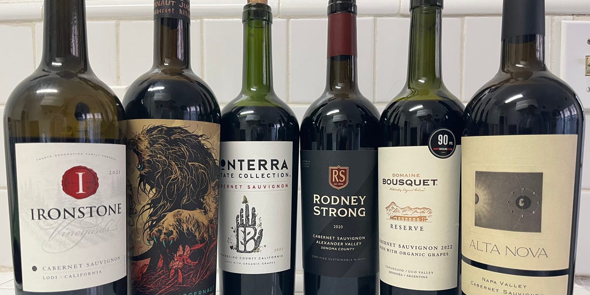 I'm a sommelier. I found 7 of the best cabernet sauvignons at the grocery store, and they're all $35 and under.