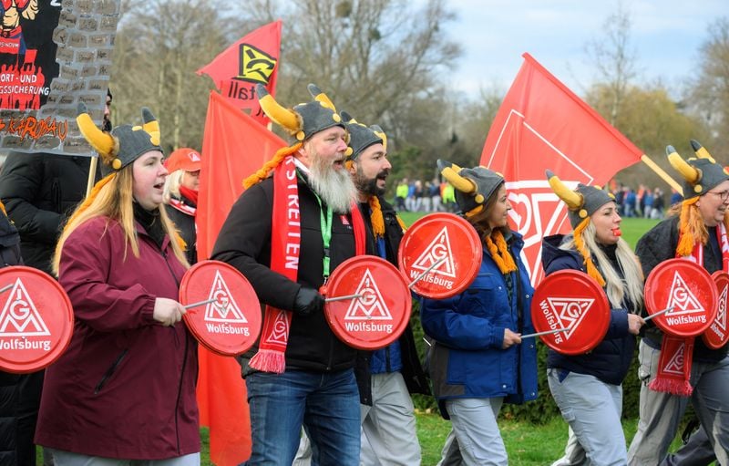 Nine Volkswagen plants on strike as worker rift with management deepens