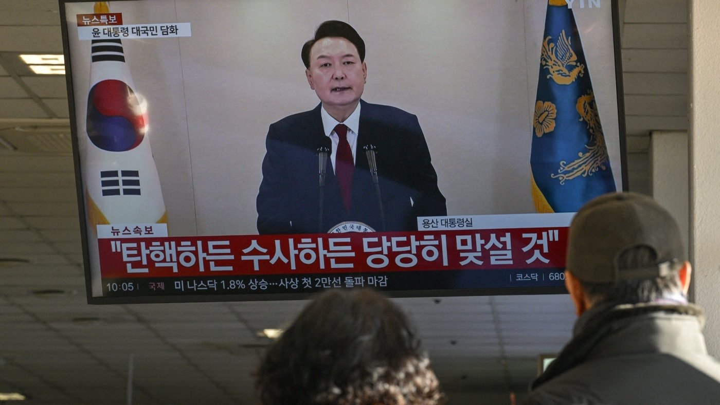 South Korea's Yoon defends martial law decree as an act of governance