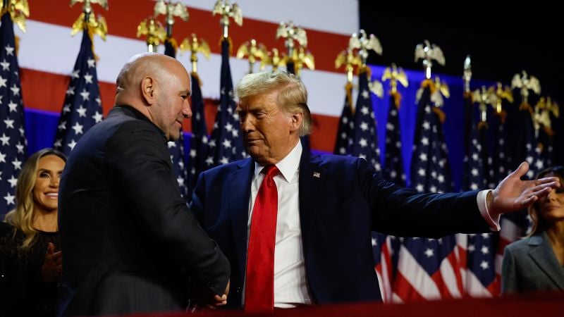 DANA WHITE: DONE WITH 'DISGUSTING' POLITICS...