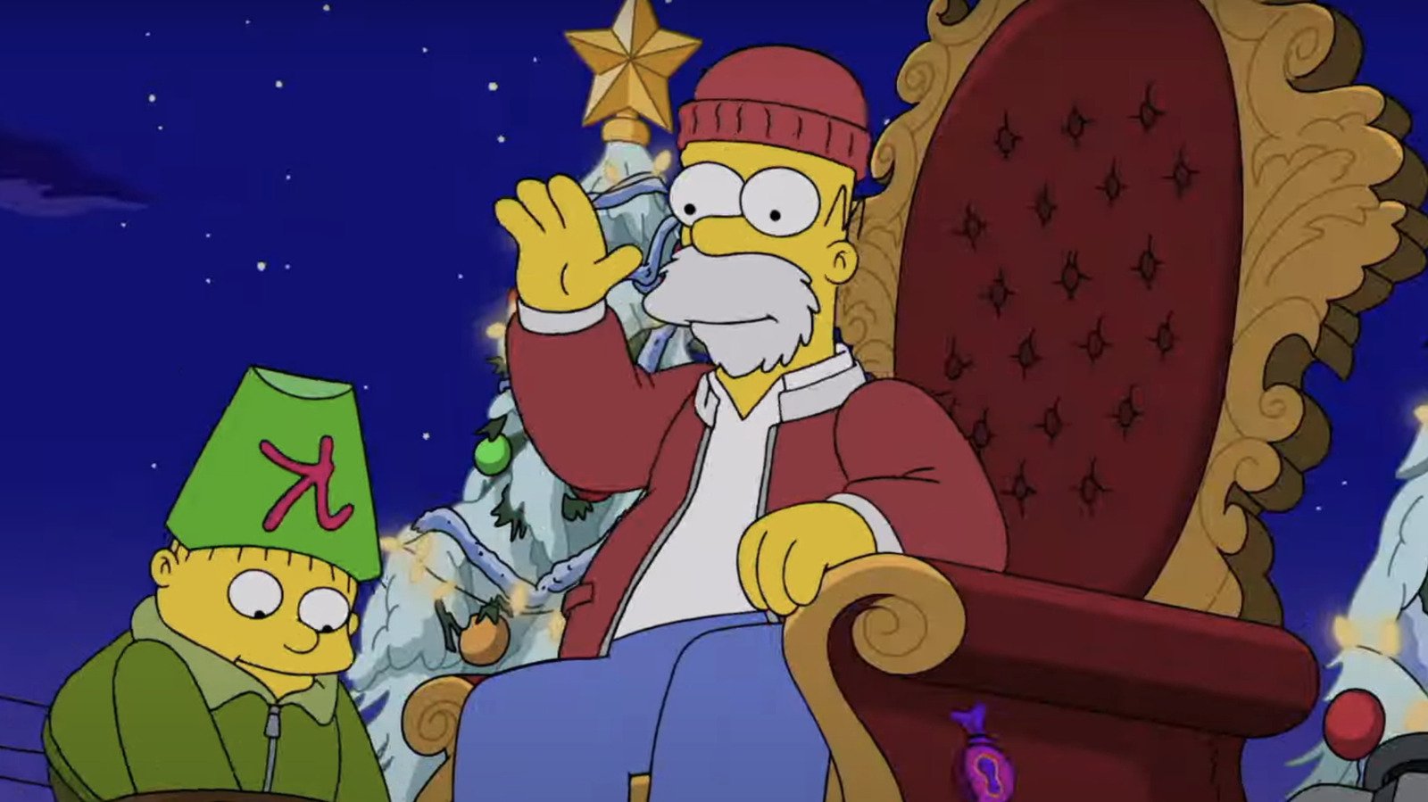 The Simpsons Christmas Special That's Dominating The Disney+ Charts