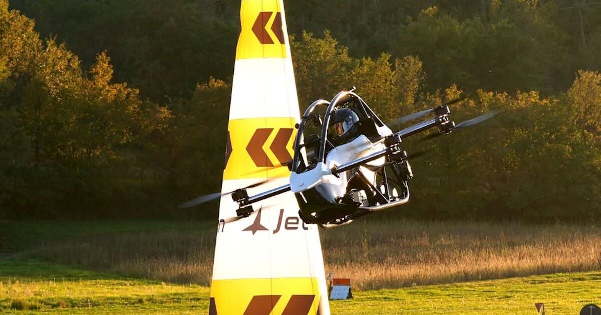 Watch: Jetson founder tests the air for future eVTOL racing