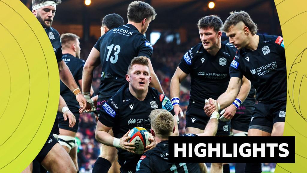 Watch the best of Glasgow's derby victory over Edinburgh