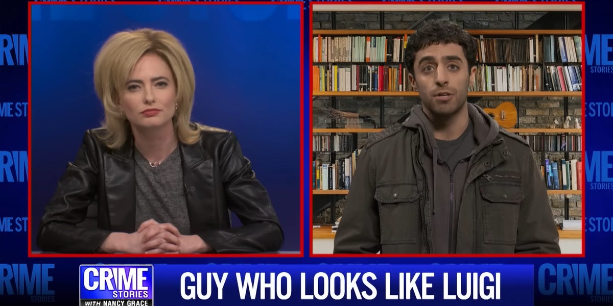 'Saturday Night Live' tackles the internet's thirst for 'sex icon' Luigi Mangione