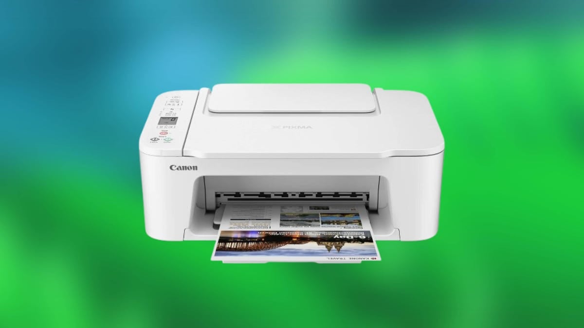 Snag a Cyber Monday Printer Deal With the Canon Pixma TS3722 Down to $34 at Walmart