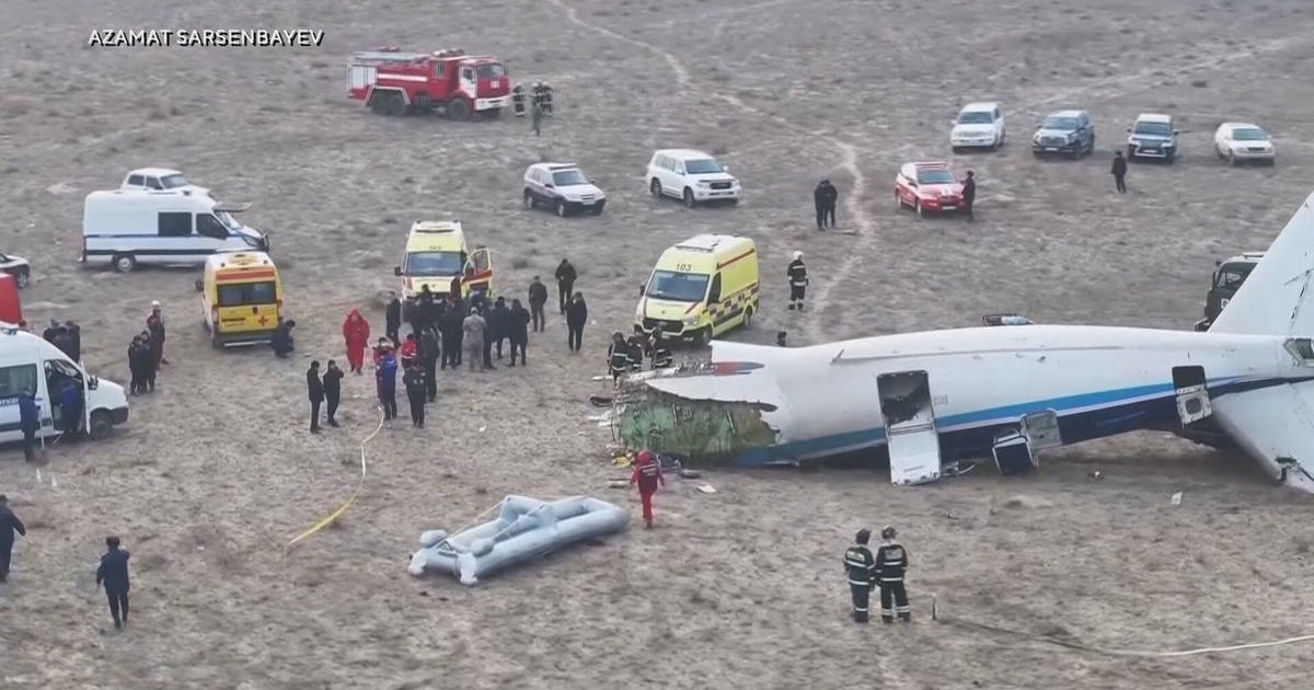 Passenger airliner crashes in Kazakhstan