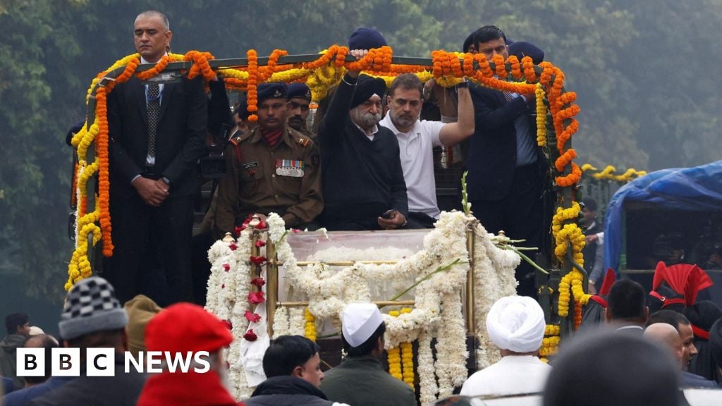 India mourns ex-PM Manmohan Singh with full state funeral