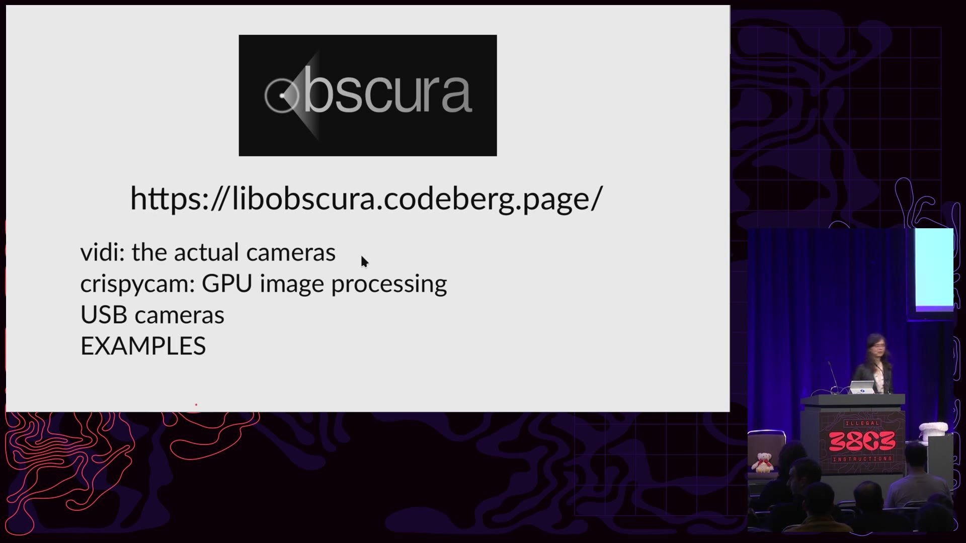 Libobscura: Cameras Are Difficult [video]