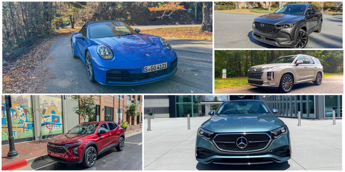 I drove more than 30 cars this year as BI's auto reporter. These were 8 of my favorites.