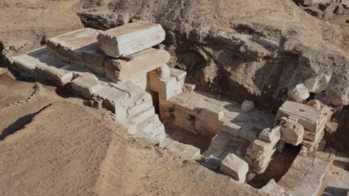 2,100-Year-Old Temple Discovered in Egypt Hidden in Cliff Face, Reveals Carvings of Ancient Gods