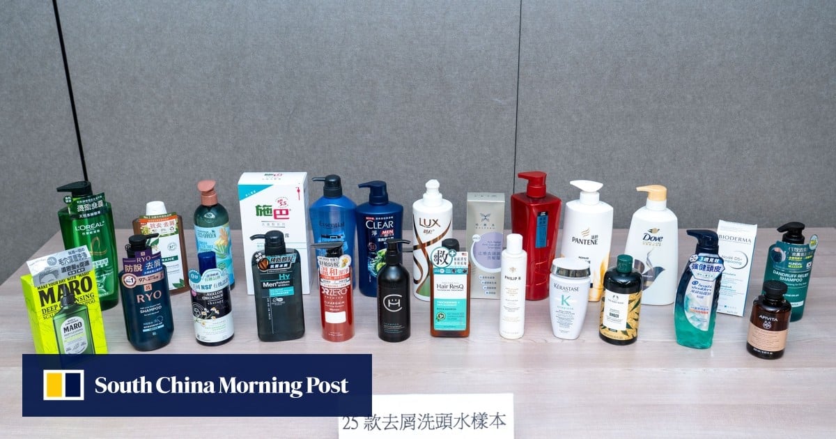 5 shampoos sold in Hong Kong found to contain chemicals banned in EU