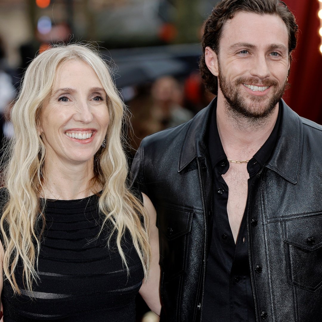  Aaron Taylor-Johnson, Wife Sam Make Rare Appearance With Her Daughters 