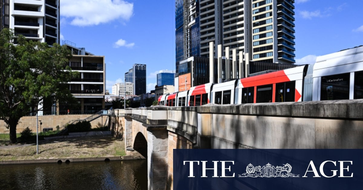 After years of construction and testing, Parramatta gets its light rail