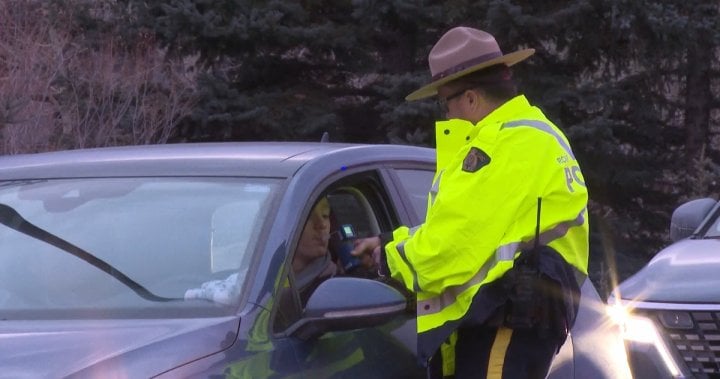 Alberta RCMP arrest 54 impaired drivers, issue almost 2000 tickets during National Safe Driving Week