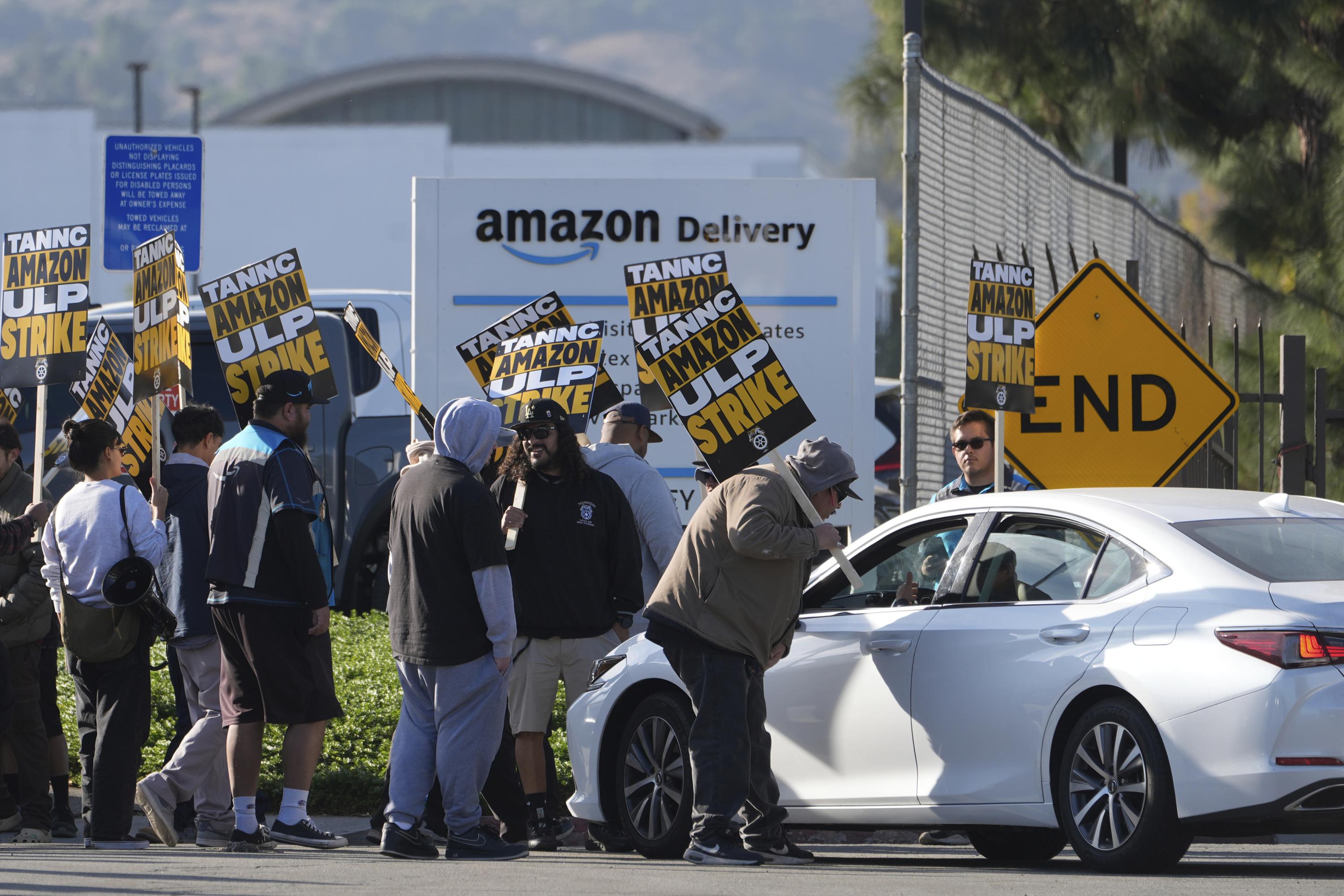 Amazon workers are striking at multiple delivery hubs. Here's what you should know