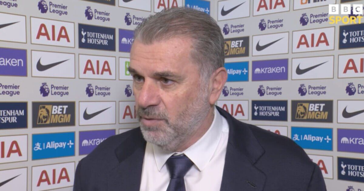 Ange Postecoglou threatens to stop answering BBC questions after dismal Tottenham loss