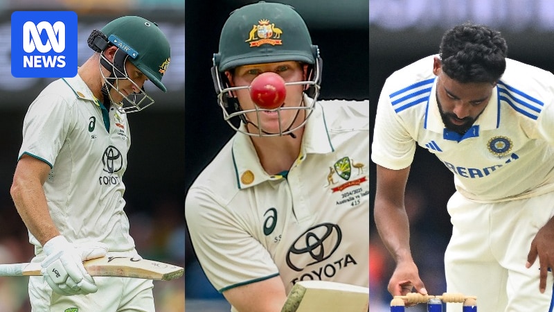 Australia vs India quick hits: Steve Smith breaks his drought and Mohammed Siraj fiddles with Marnus Labuschagne's bails on day two at the Gabba