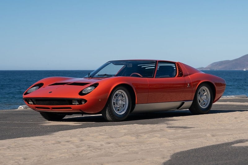 Award-Winning Lamborghini Miura P400 Surfaces for Auction