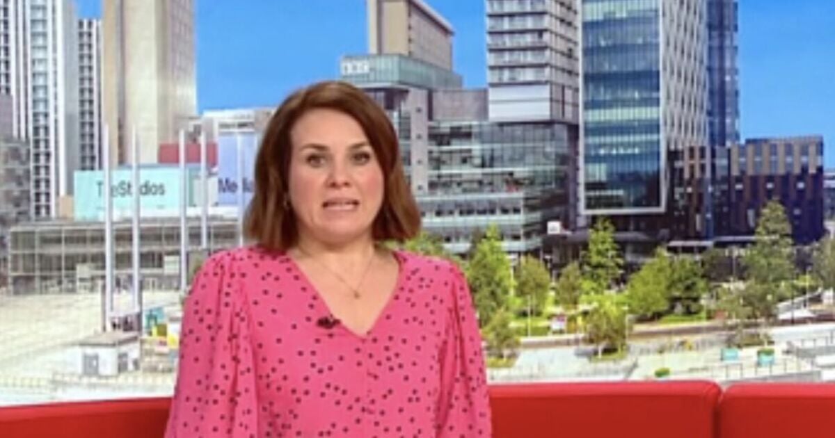 BBC Breakfast's Nina Warhurst steps in as colleague struggles on air