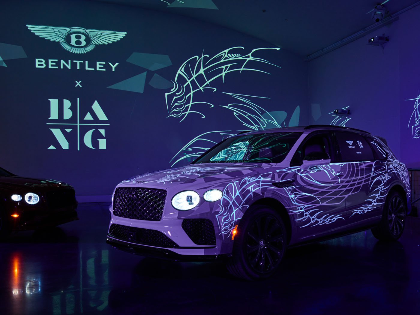 Bentley x Bang Bang Debut New One-Off Color-Changing Bentayga