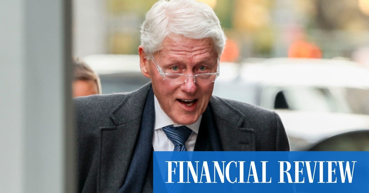 Bill Clinton admitted to hospital in Washington DC after developing a fever