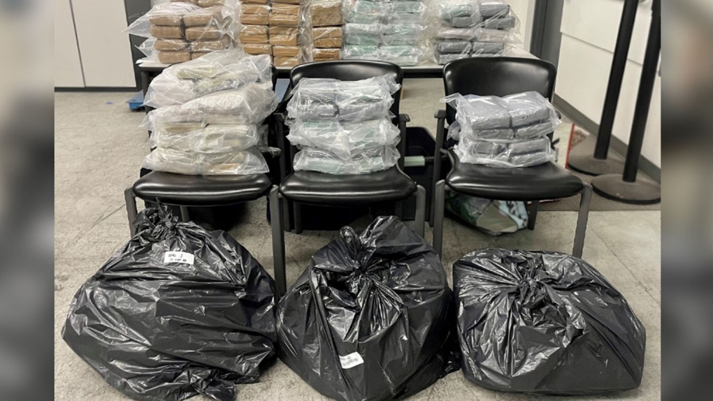 Border agents seize $2M worth of cocaine at Canada-U.S. border