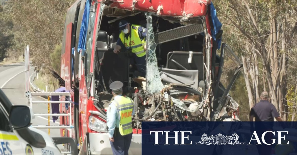 Bus driver killed, passengers injured after crash in NSW