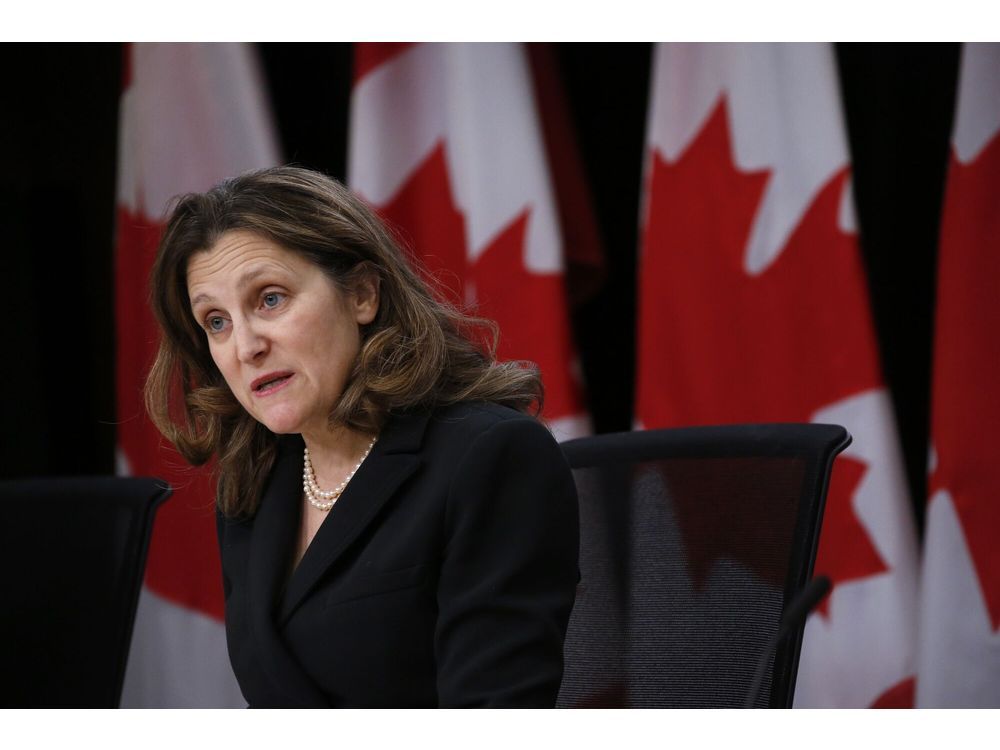 Canada Finance Minister Freeland Resigns Amid Rift Over Trump