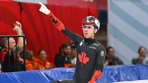 Canadian short track skaters win 3 golds, 2 silvers at World Tour event in Seoul