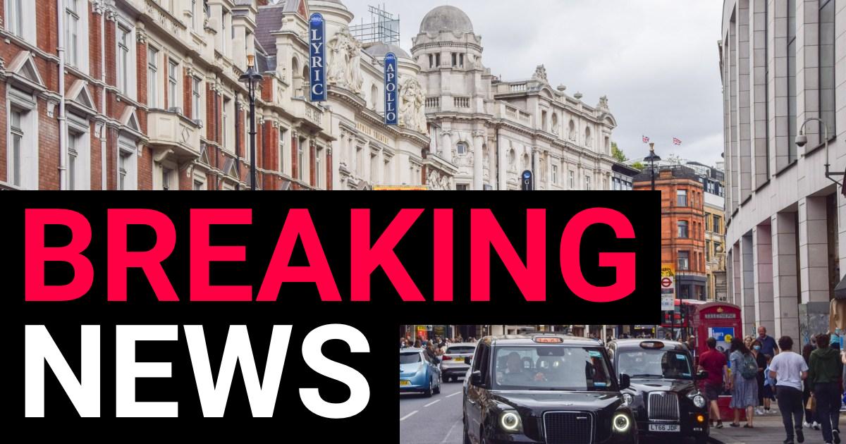 Car ploughs into people in central London on Christmas morning