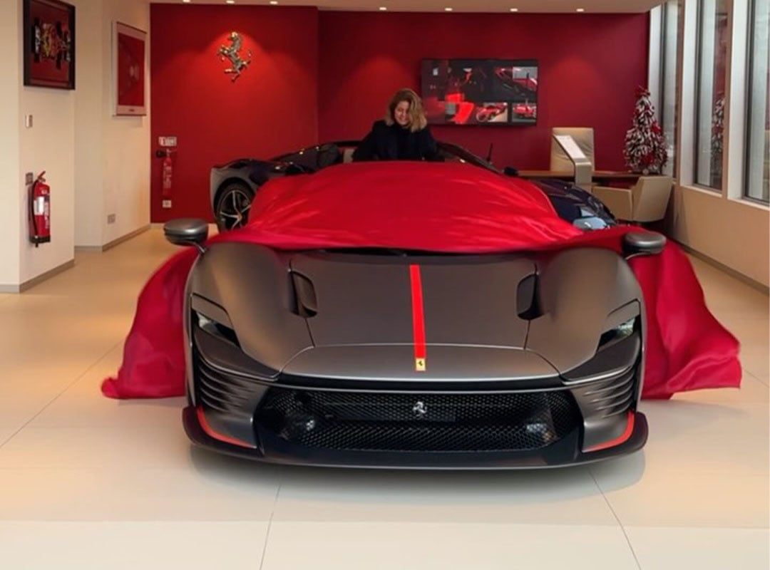 Carlos Sainz Bids Farewell To Ferrari With The Delivery Of His New $3M Daytona SP3