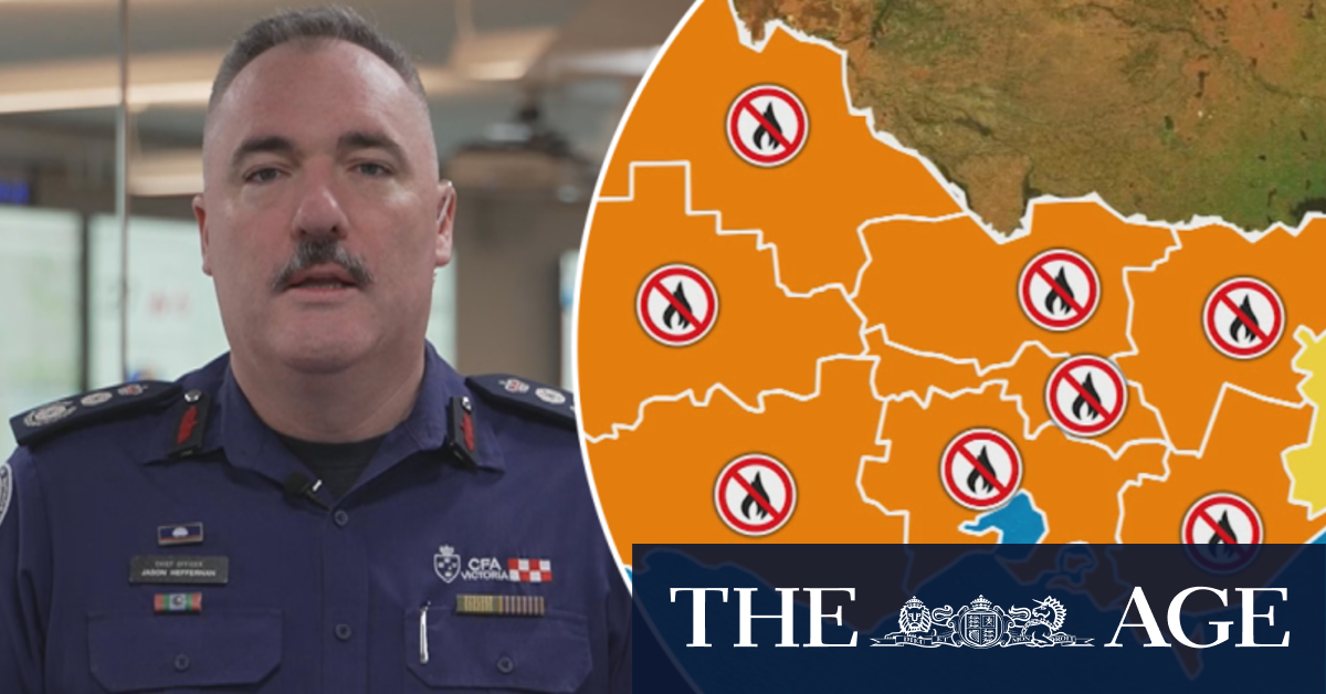 CFA chief officer warns of exteme fire risk across Victoria