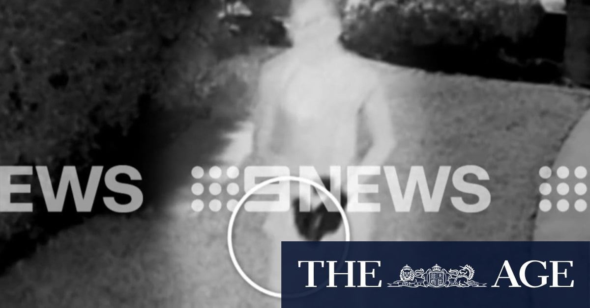 Chilling CCTV captures group of armed men attempt to break into Melbourne home