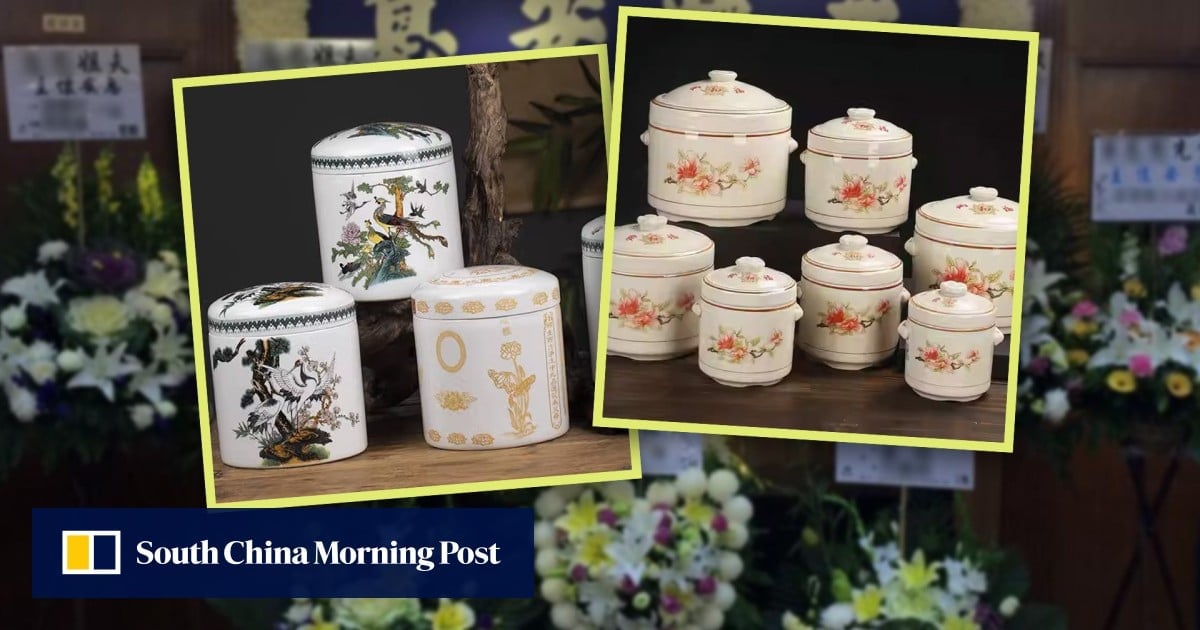 China funeral parlour accused of disrespect for using stew pots as urns for cremated remains