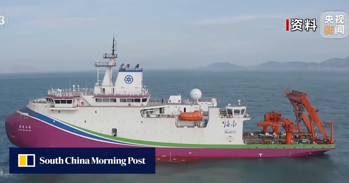 China launches deep-sea icebreaker to help forge path in research and Arctic influence