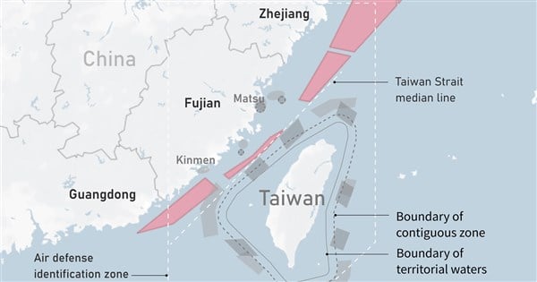 China naval activity around Taiwan signals attempt to restrict foreign involvement: Official