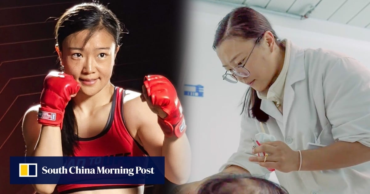 Chinese MMA champion Shi Ming gains viral fame for contrasting persona as TCM doctor