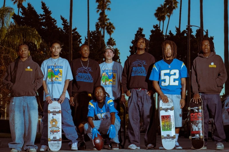 Crenshaw Skate Club x Los Angeles Chargers Run It Back