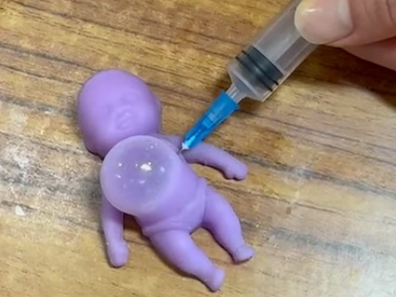 Customs issue warning over unsafe toy with syringe