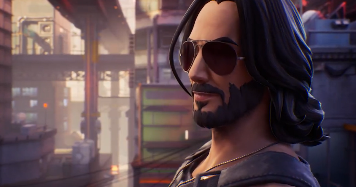 Cyberpunk 2077's coming to Fortnite