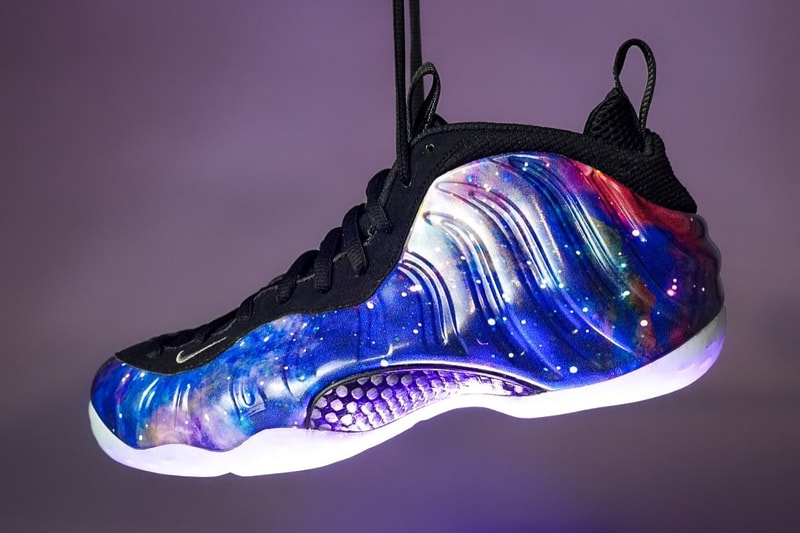 Detailed Images Of the Nike Air Foamposite One "Galaxy" Re-Release