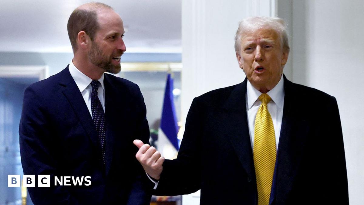 Donald Trump says Prince William 'looks better in person'