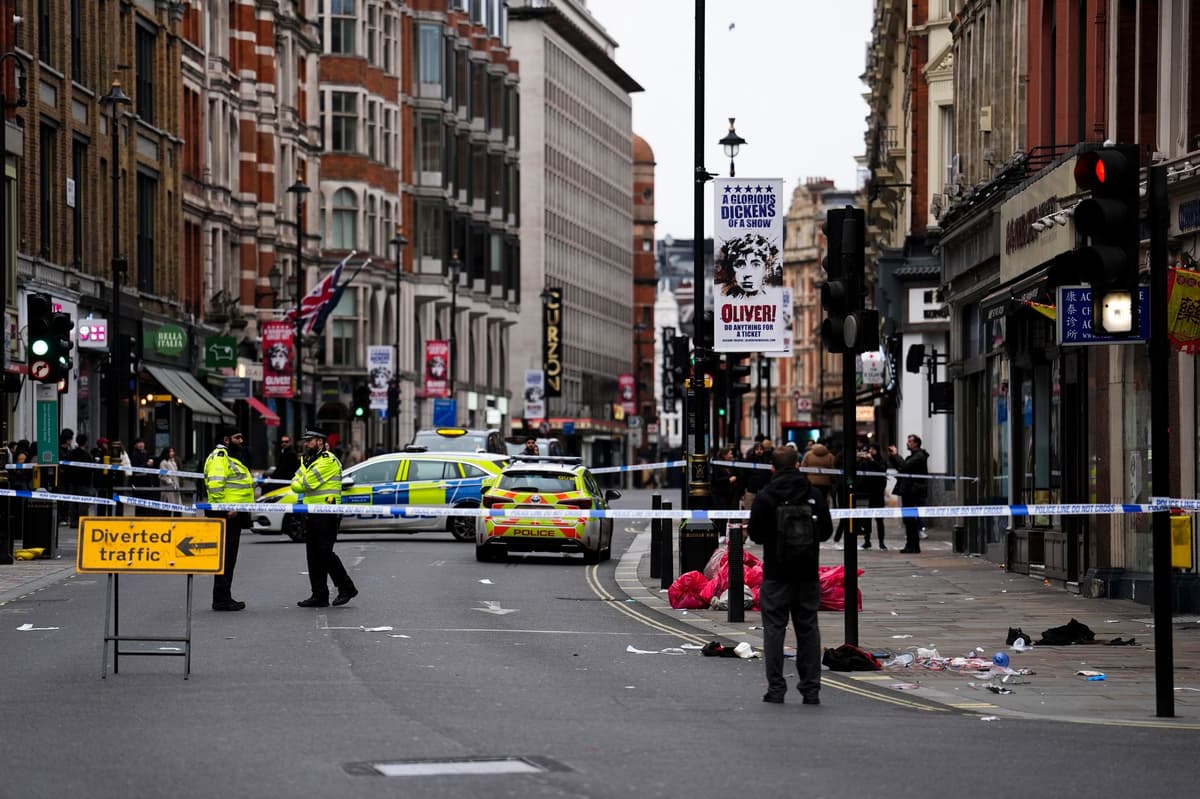 Driver charged with attempted murder after four injured in Shaftesbury Avenue 'attack' on Christmas Day 