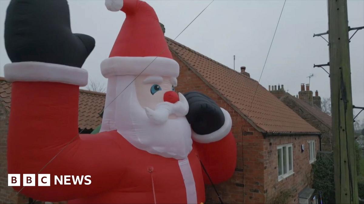 Drunken mistake creates Yorkshire village's Christmas tradition