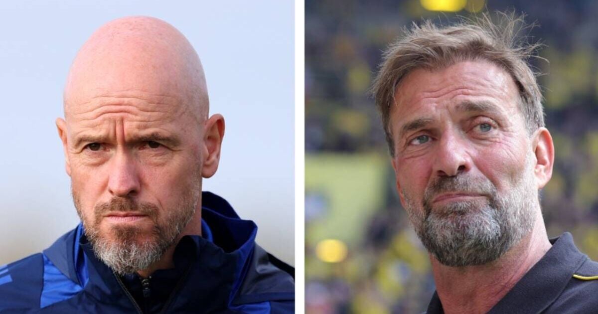 Erik ten Hag could be set for frosty Jurgen Klopp showdown if he lands new job