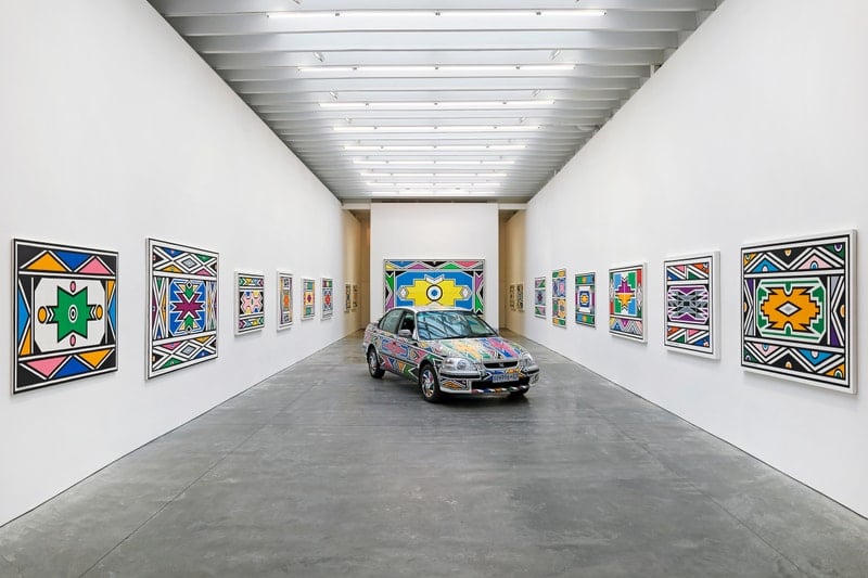 'Esther Mahlangu: Time in Color' Opens at Ross + Kramer Gallery