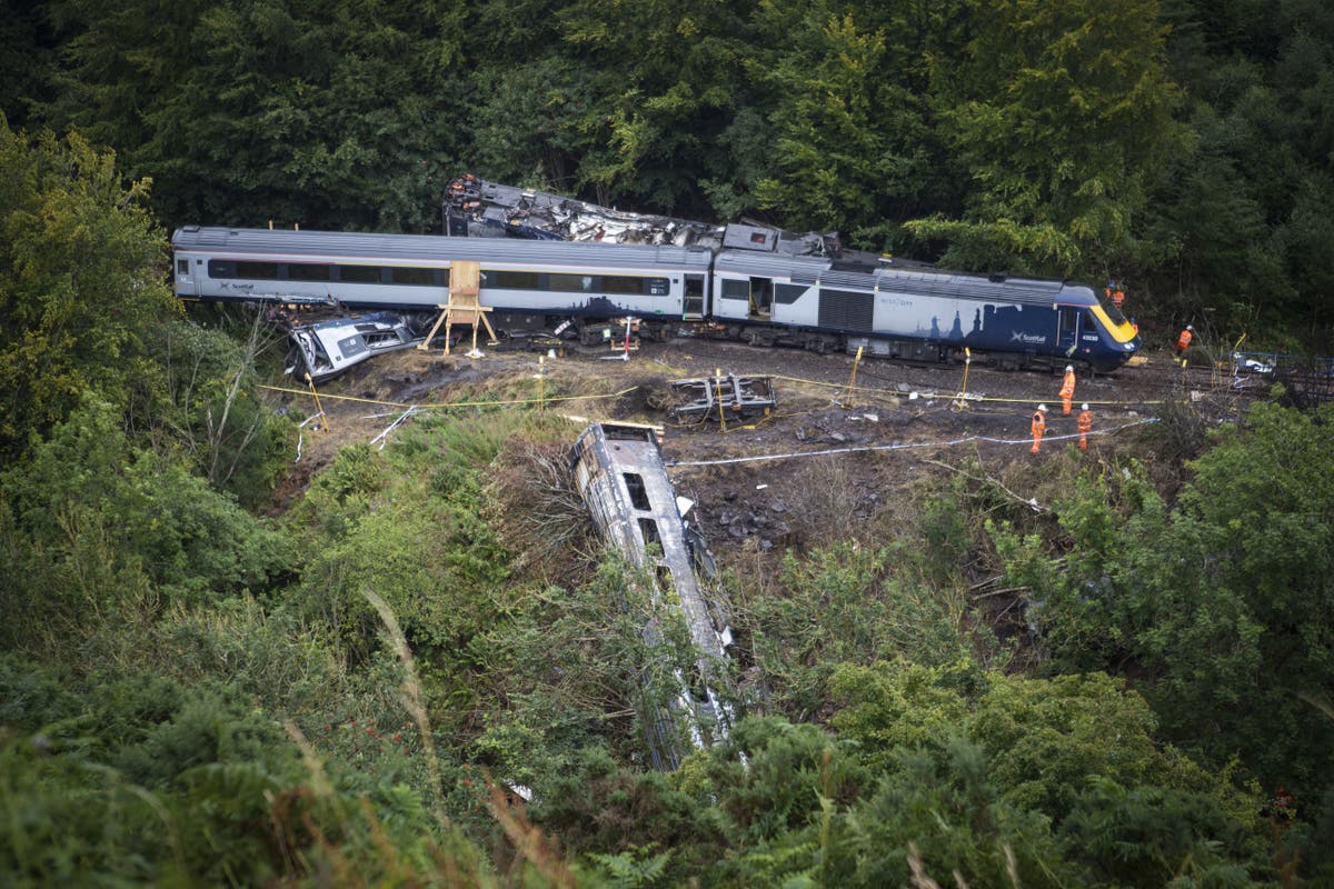 Fatal accident inquiry to be held into rail derailment that killed three people