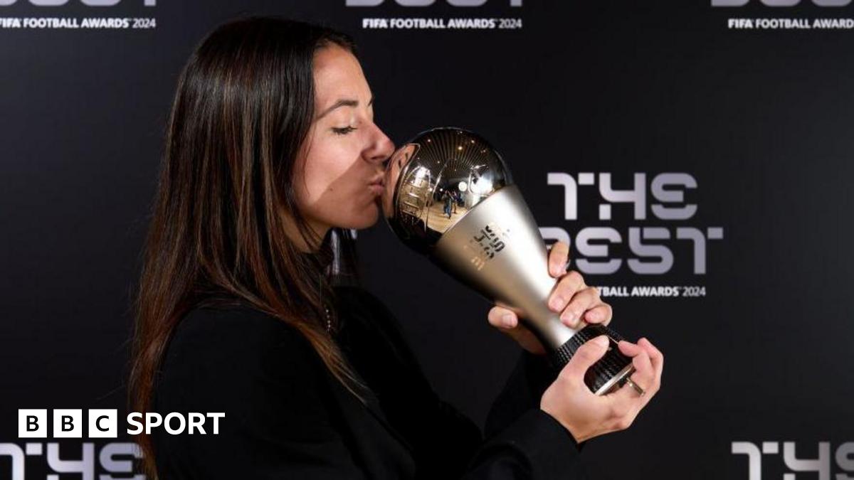 Fifa Best Awards: Aitana Bonmati wins women's player of the year award for second year